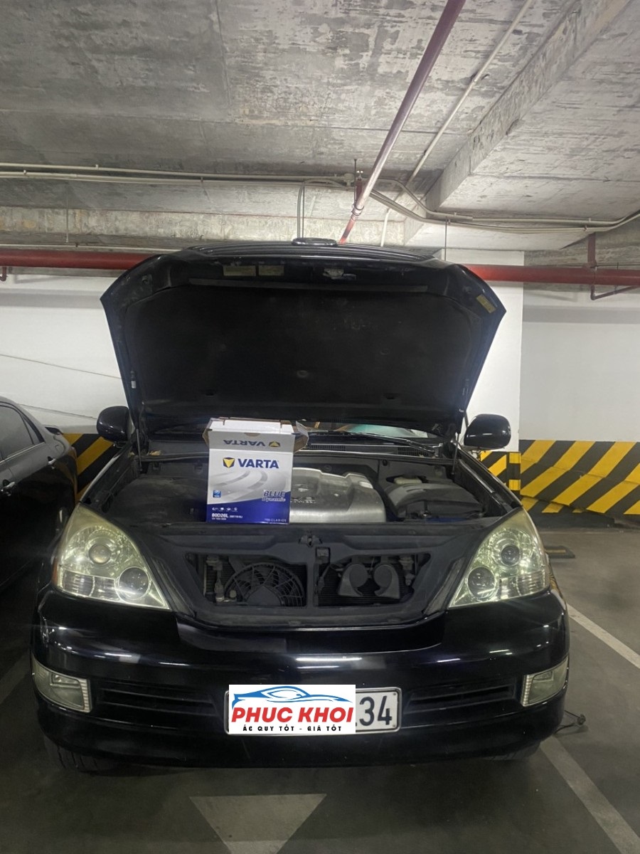 Thay ắc quy xe Lexus GX460 tận nơi ở Hưng Yên
