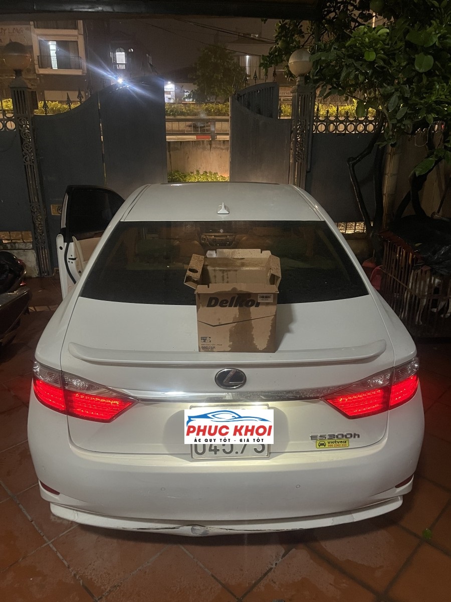 Thay ắc quy xe Lexus ES300 tận nơi ở Bắc Ninh