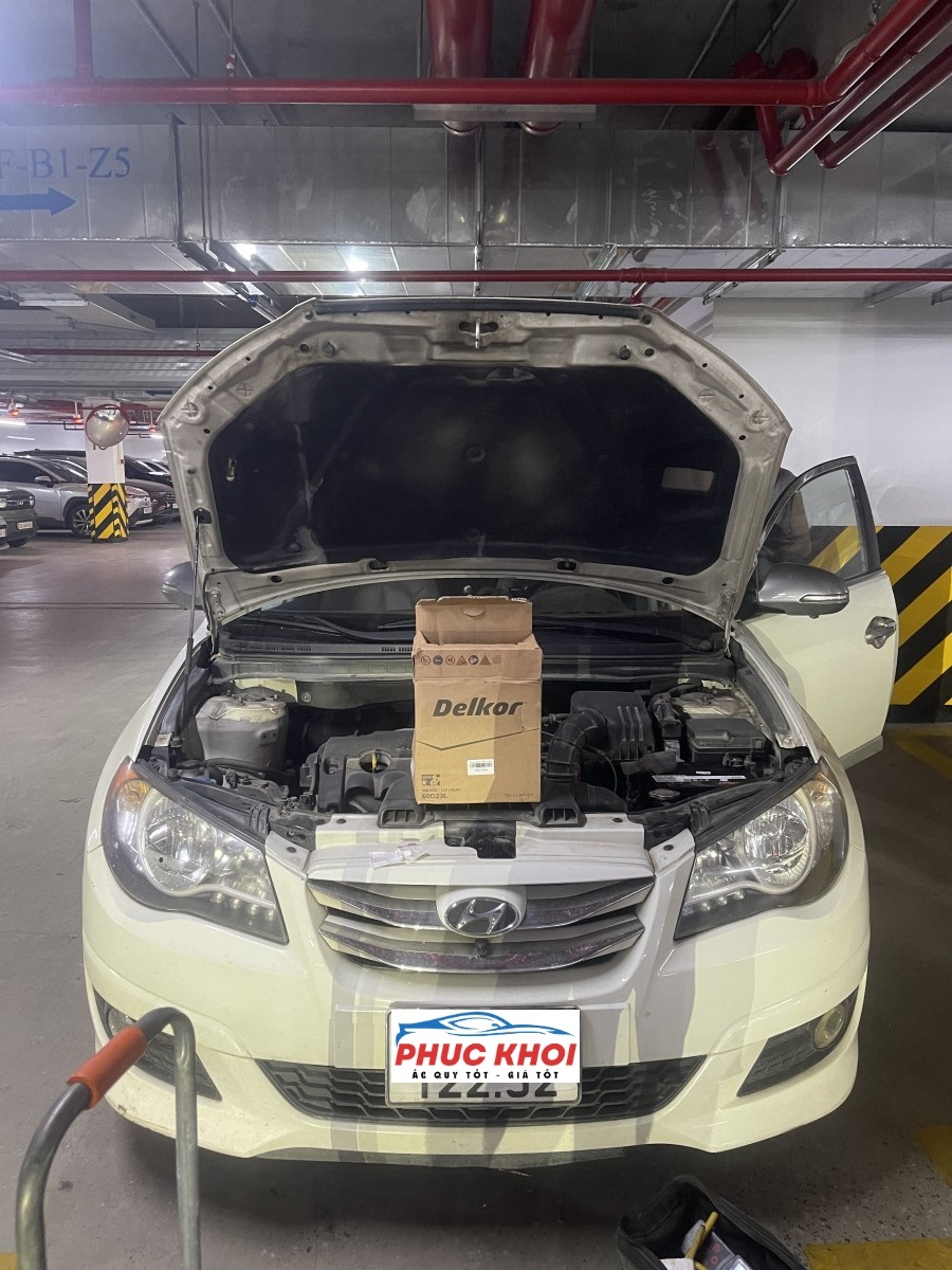 Thay ắc quy xe Hyundai tận nơi 24/7 Bắc Giang