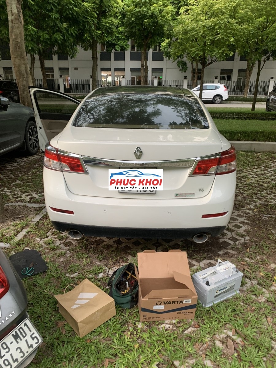 Thay ắc quy xe Renault tận nơi 24/7 Bắc Ninh