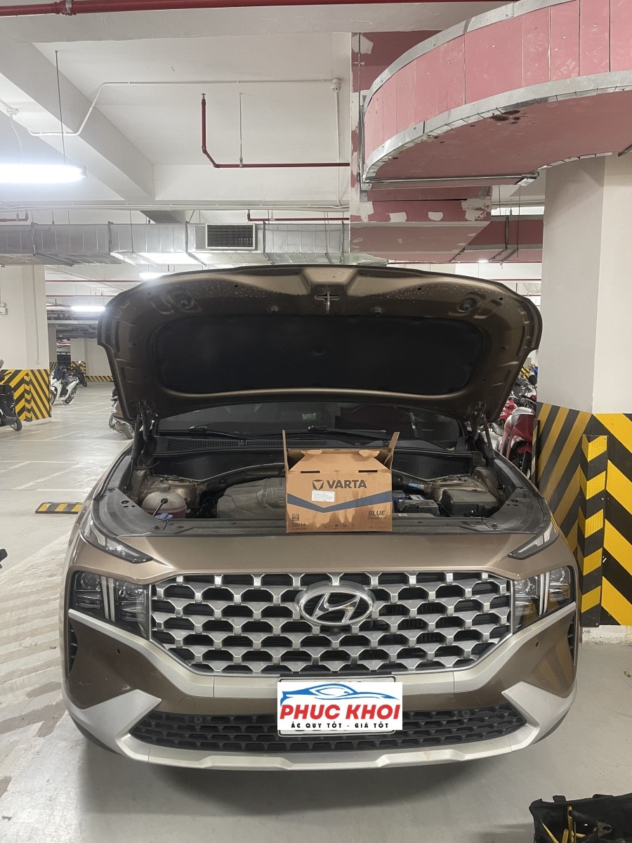 Thay ắc quy xe Santafe tận nơi 24/7 Bắc Ninh